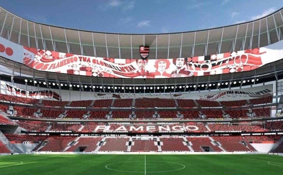 Projeto do estádio do Flamengo