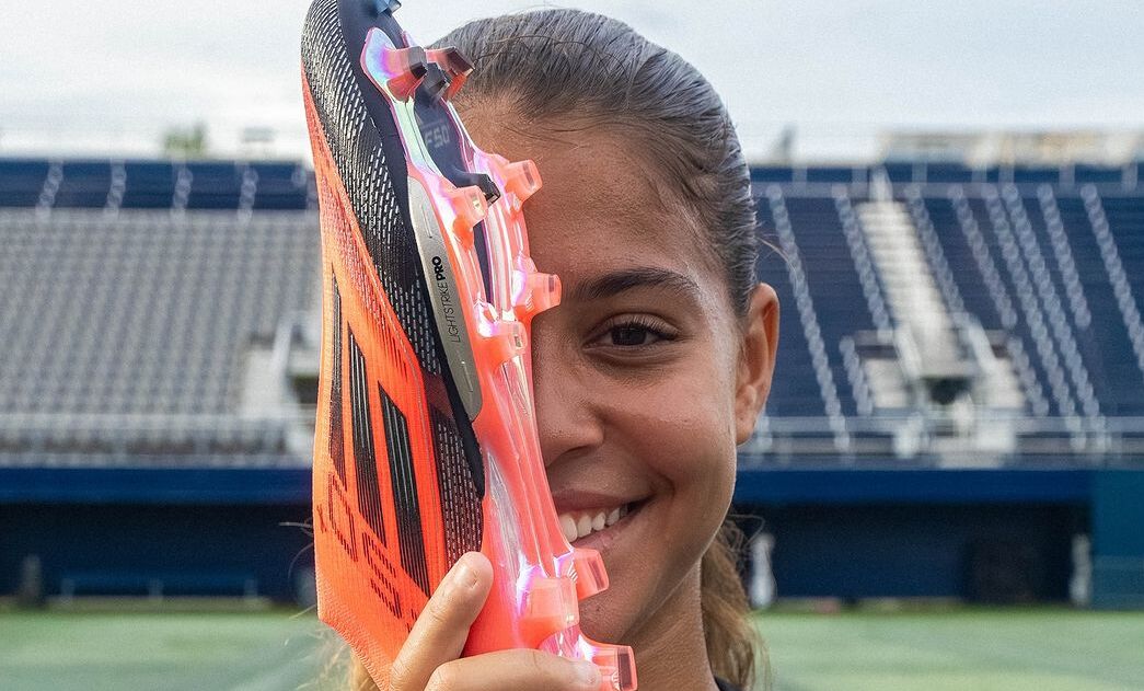 Giovanna, a nova contratada da Adidas