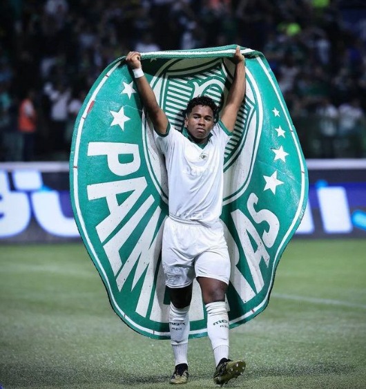 Endrick deixou saudades no Palmeiras