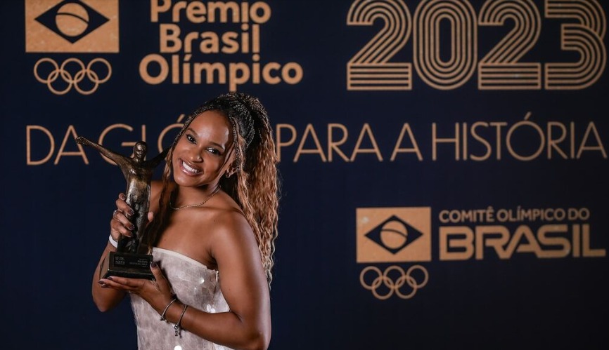 Prêmio Brasil Olímpico: Rebeca foi eleita a atleta do ano no Brasil nos últimos três anos