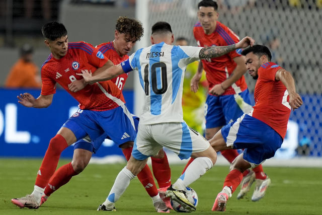 Messi voltou a treinar antes das quartas de final da Copa América