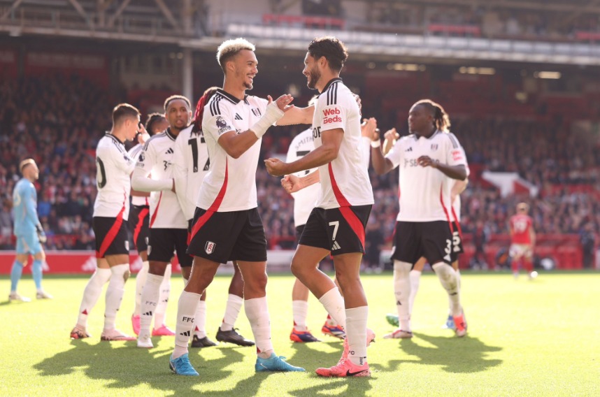 Jogadores do Fulham