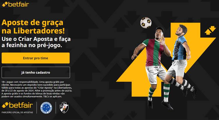 Betfair: Condições para Obter Aposta Grátis na Libertadores