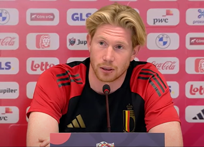 De Bruyne sobre a Bélgica: "Coisas inaceitáveis"