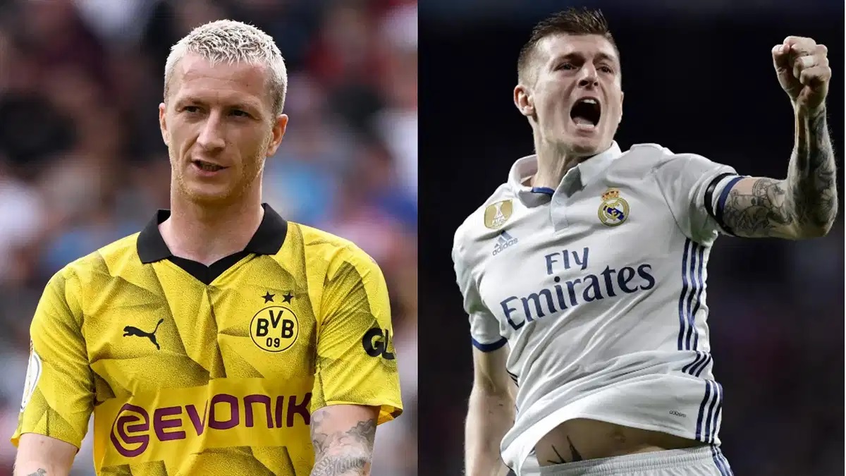 Final da Liga dos Campeões marca as despedidas de Marco Reus e Toni Kroos