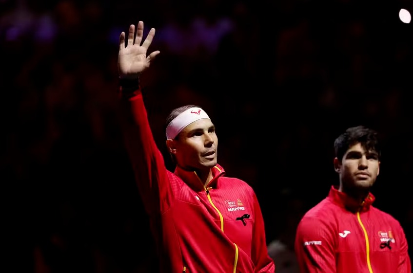 Rafa Nadal e Carlos Alcaraz