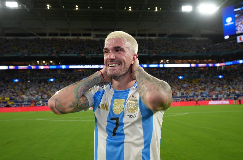 Rodrigo De Paul fez mais um grande jogo com a camisa argentina