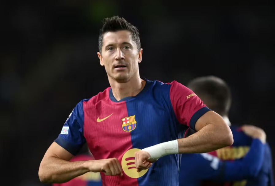 Robert Lewandowski é o artilheiro do Campeonato Espanhol