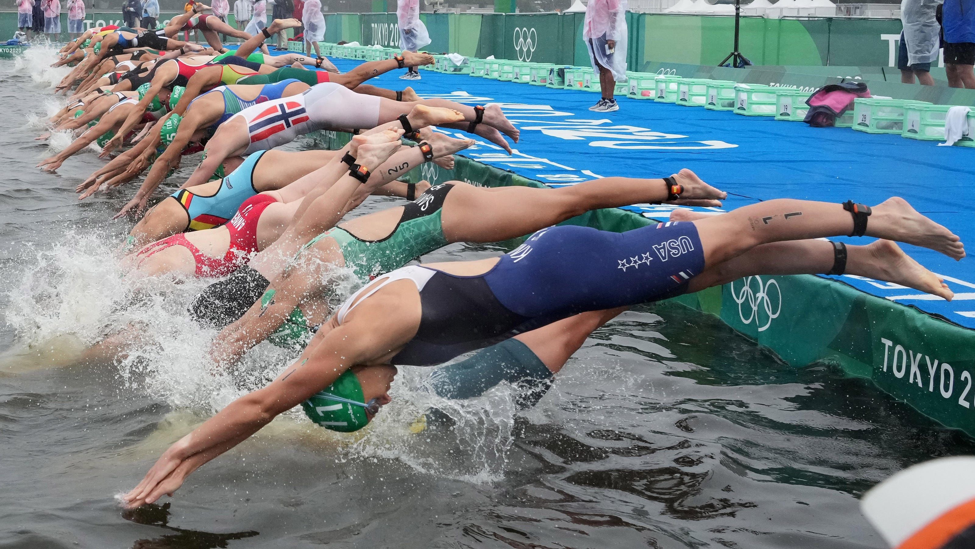 Thomas Bach Calls Triathlon at Paris 2024 &quot;SEINE-sational&quot;