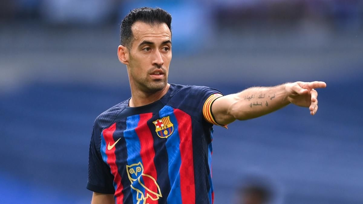 Después de 18 años Sergio Busquets abandonará el Barça