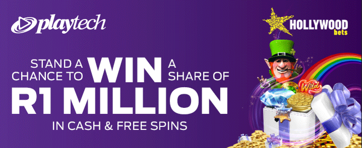 Hollywoodbets Playtech Mystery Parcel Promotion: Win A Share of R1 Million in Cash and Free Spins