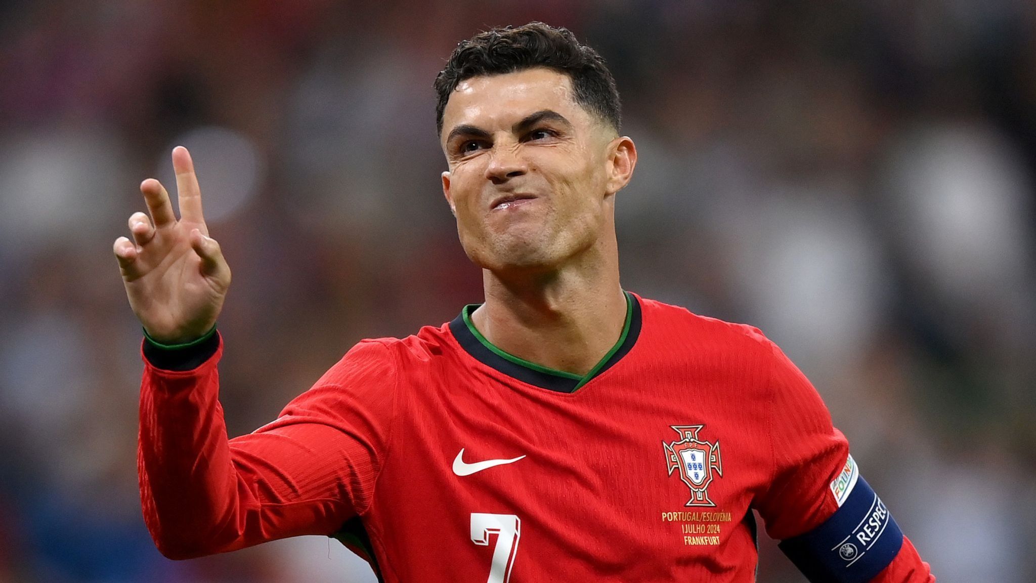 Ronaldo Caught Offside Most Frequently At Euro 2024