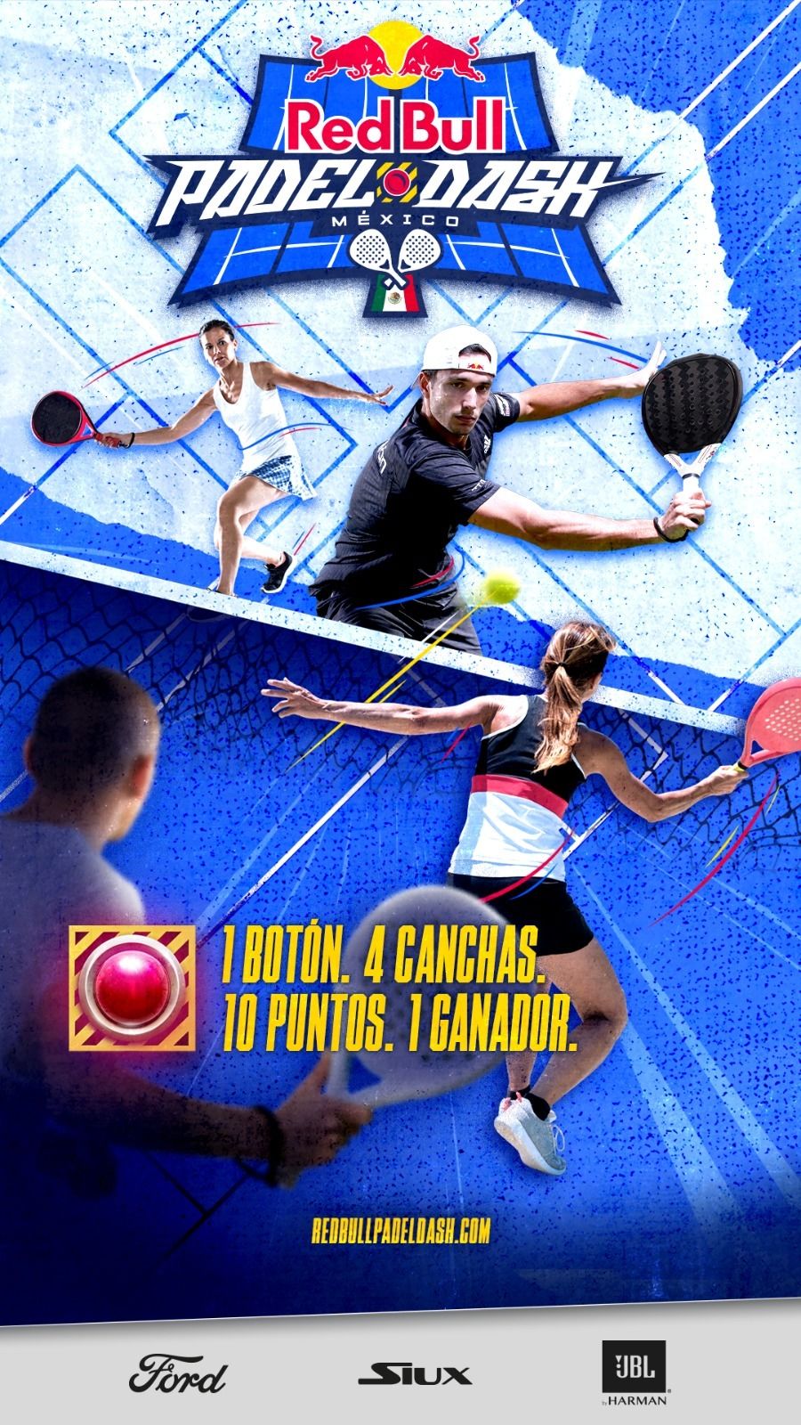 ¡Red Bull Pádel Dash! El nuevo torneo que te reta a vivir y ganar en el pádel como nunca antes 