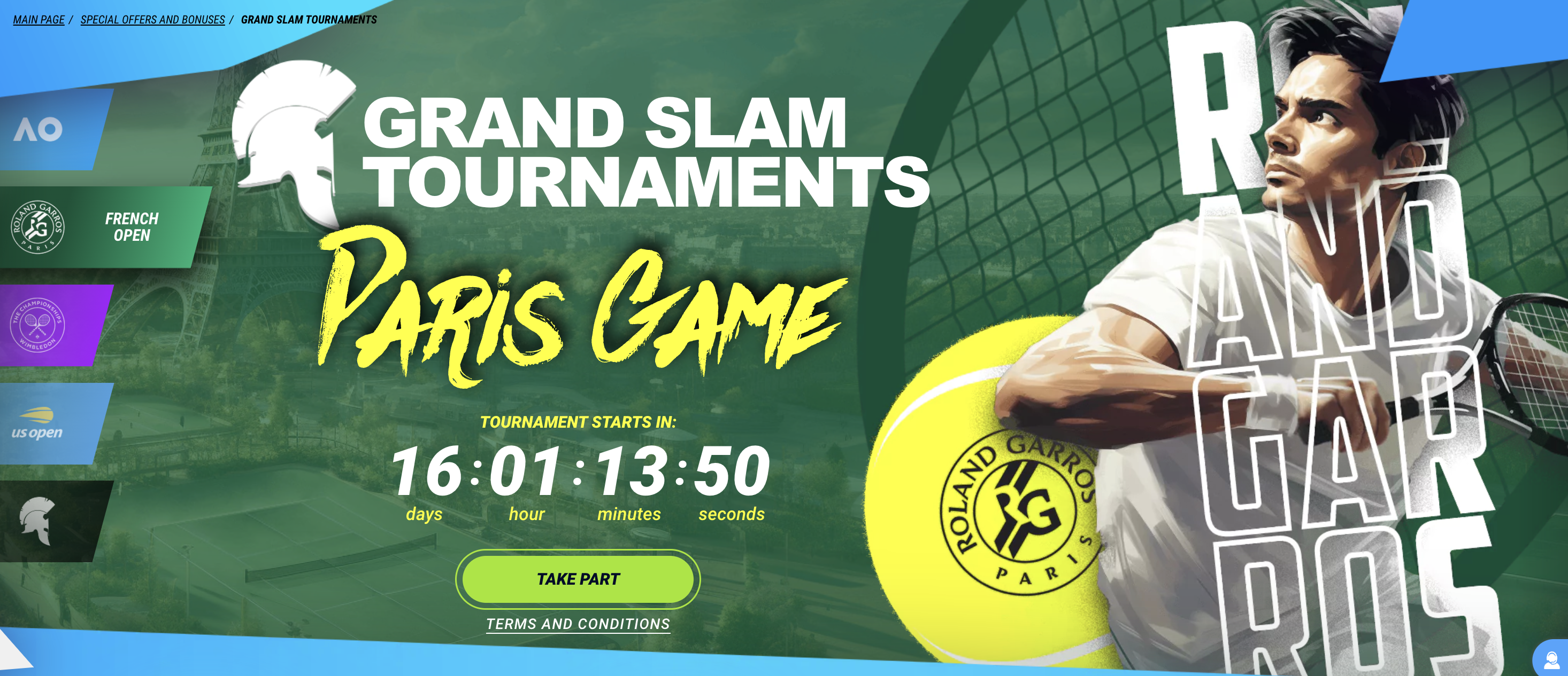 1xBet Roland Garros Promotion: Bet 3 EUR & Win Top Prizes!