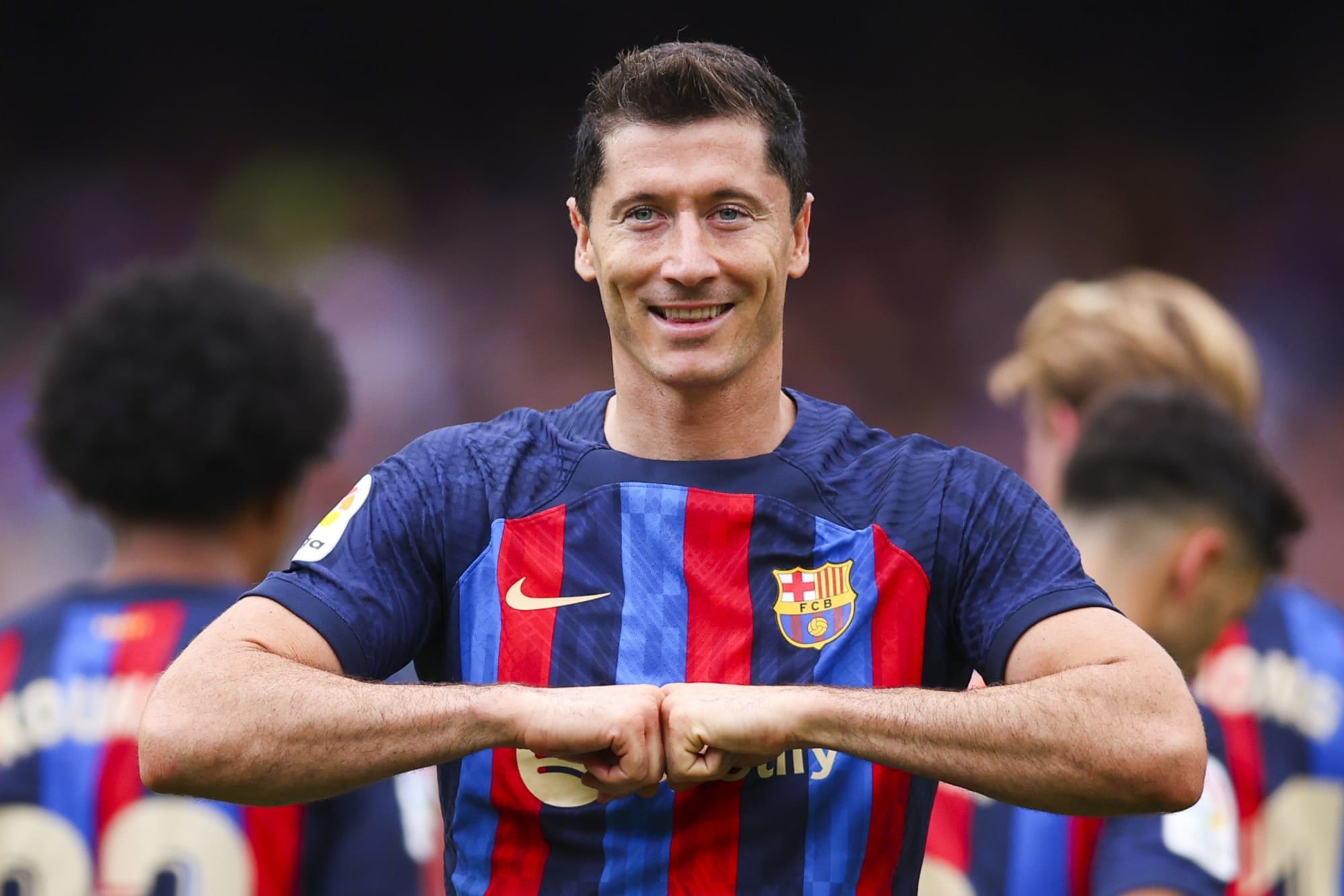 Robert Lewandowski named best player of La Liga in October