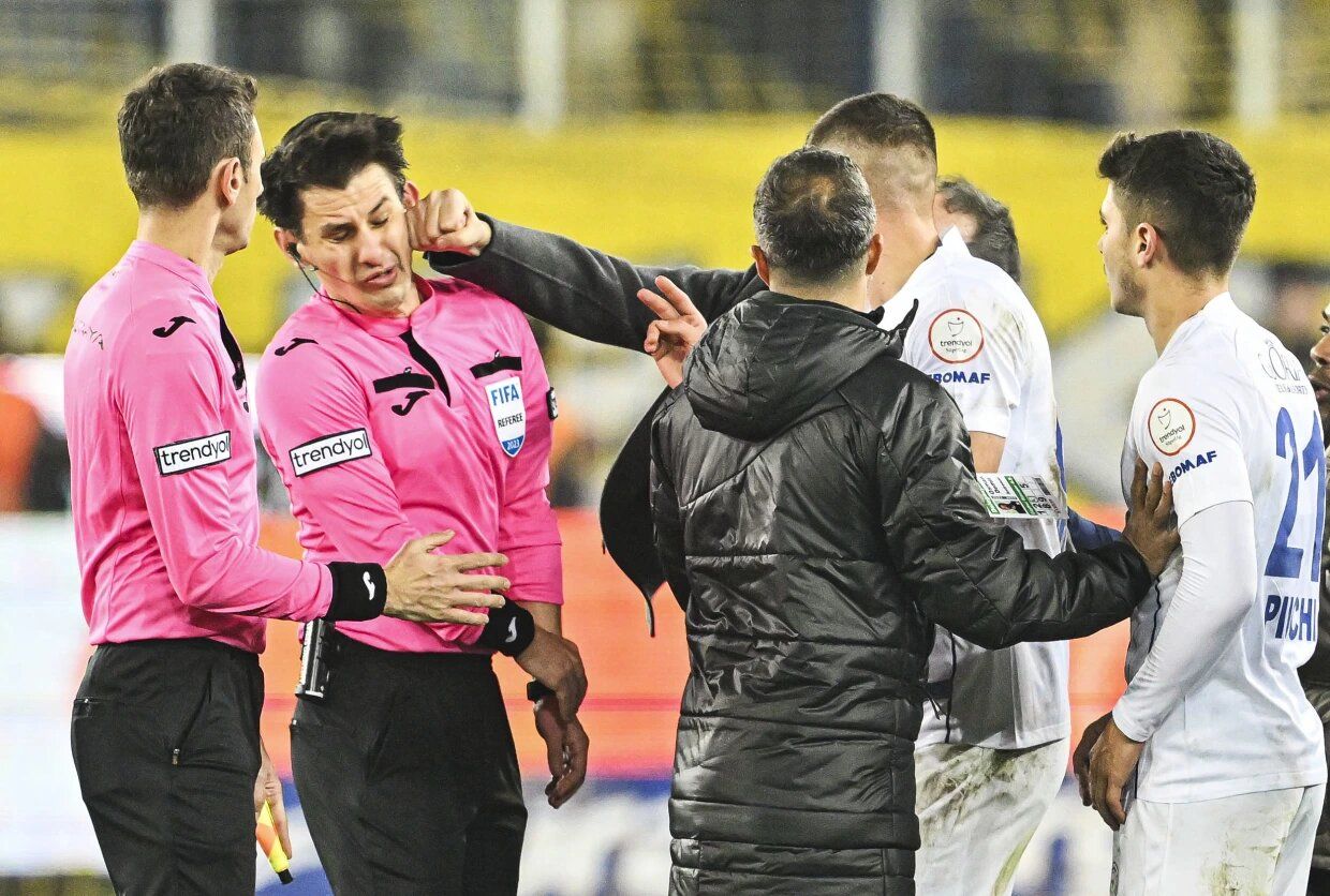 Former Turkish Club Chief Faruk Koca Imprisoned for Punching Referee