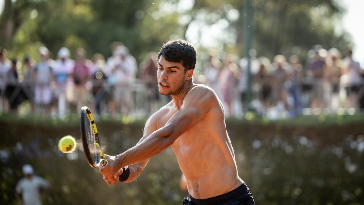 Carlos Alcaraz regresó al tenis después de 103 días