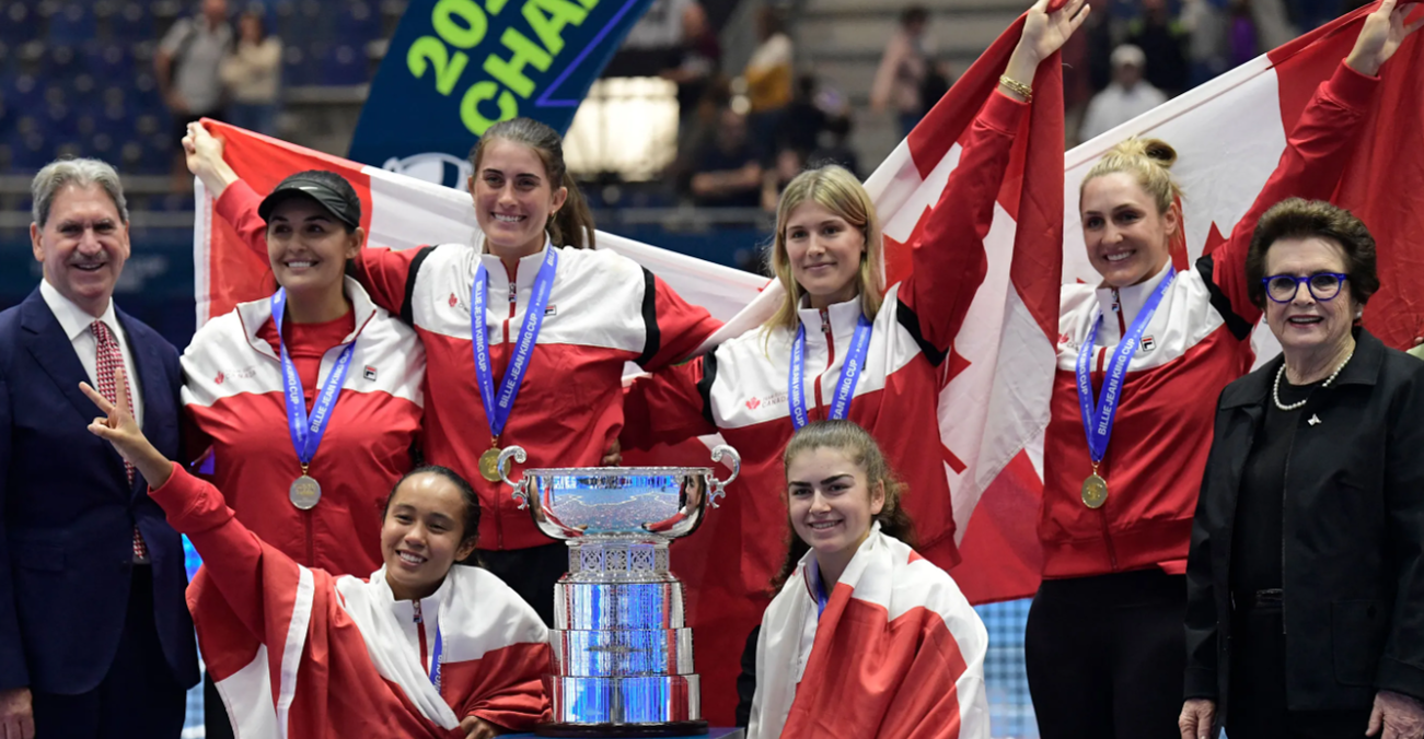 Canadá Ganó La Copa Billie Jean King