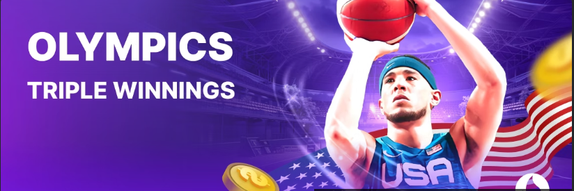 BC.Game Olympic Triple Winnings Bonus: Team USA Men’s Basketball Domination Bonus Up To $100 Per Match