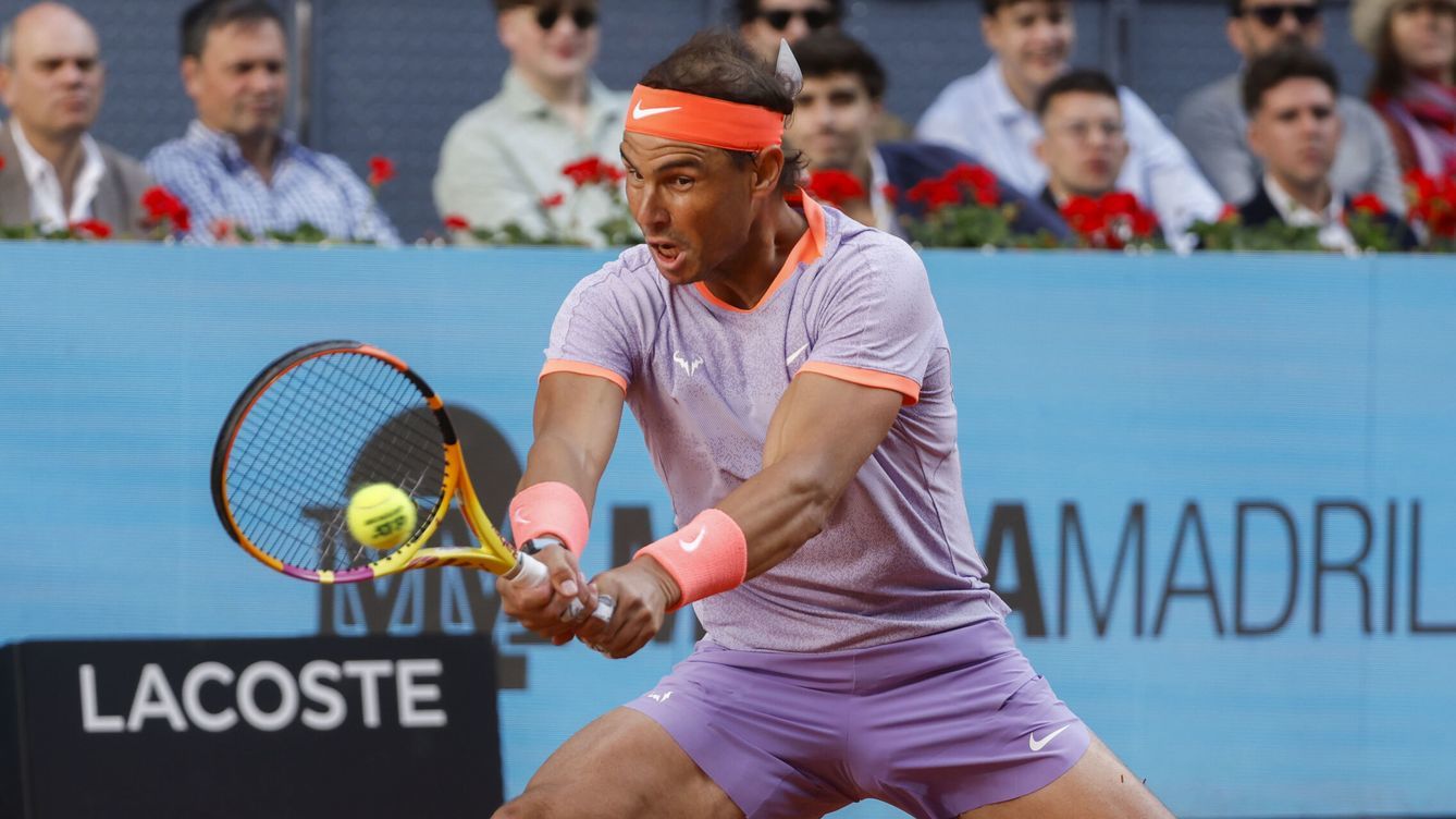 Rafael Nadal emparejó la derrota de Barcelona y derrotó en Madrid a Álex de Miñaur