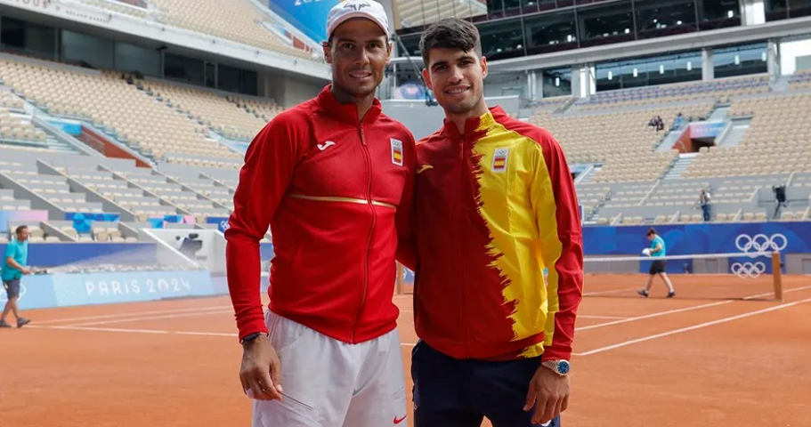 Nadal y Alcaraz ya están en la Villa Olímpica de París 