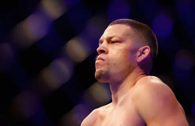 El peleador de MMA Nate Diaz quedó libre bajo fianza