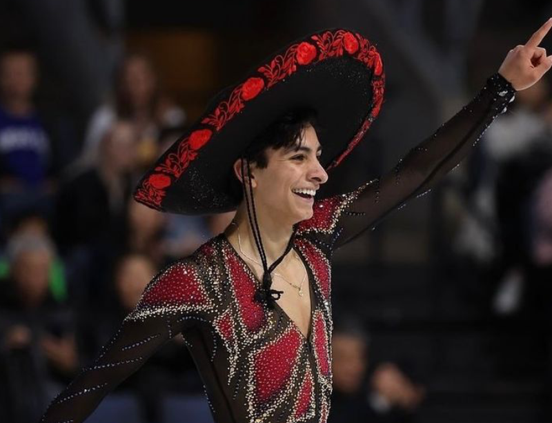 Donovan Carrillo participó en el ISU Grand Prix Skate America 2024