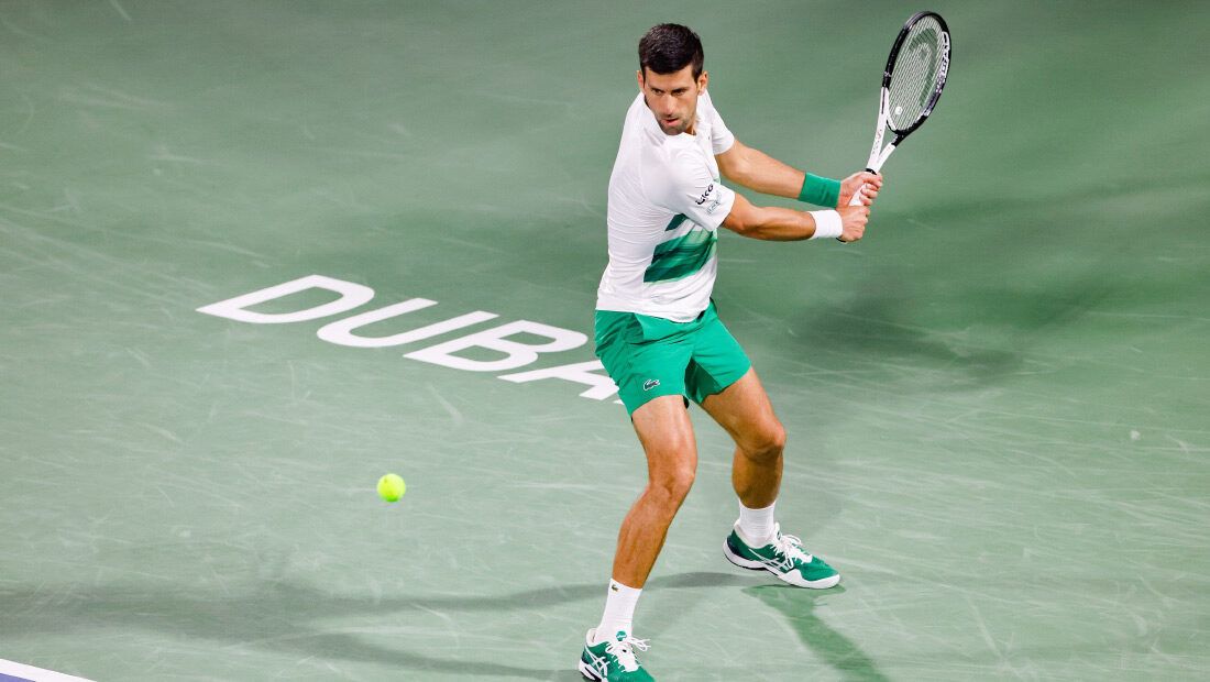 Novak Djokovic sigue avanzando en el ATP 500 de Dubai