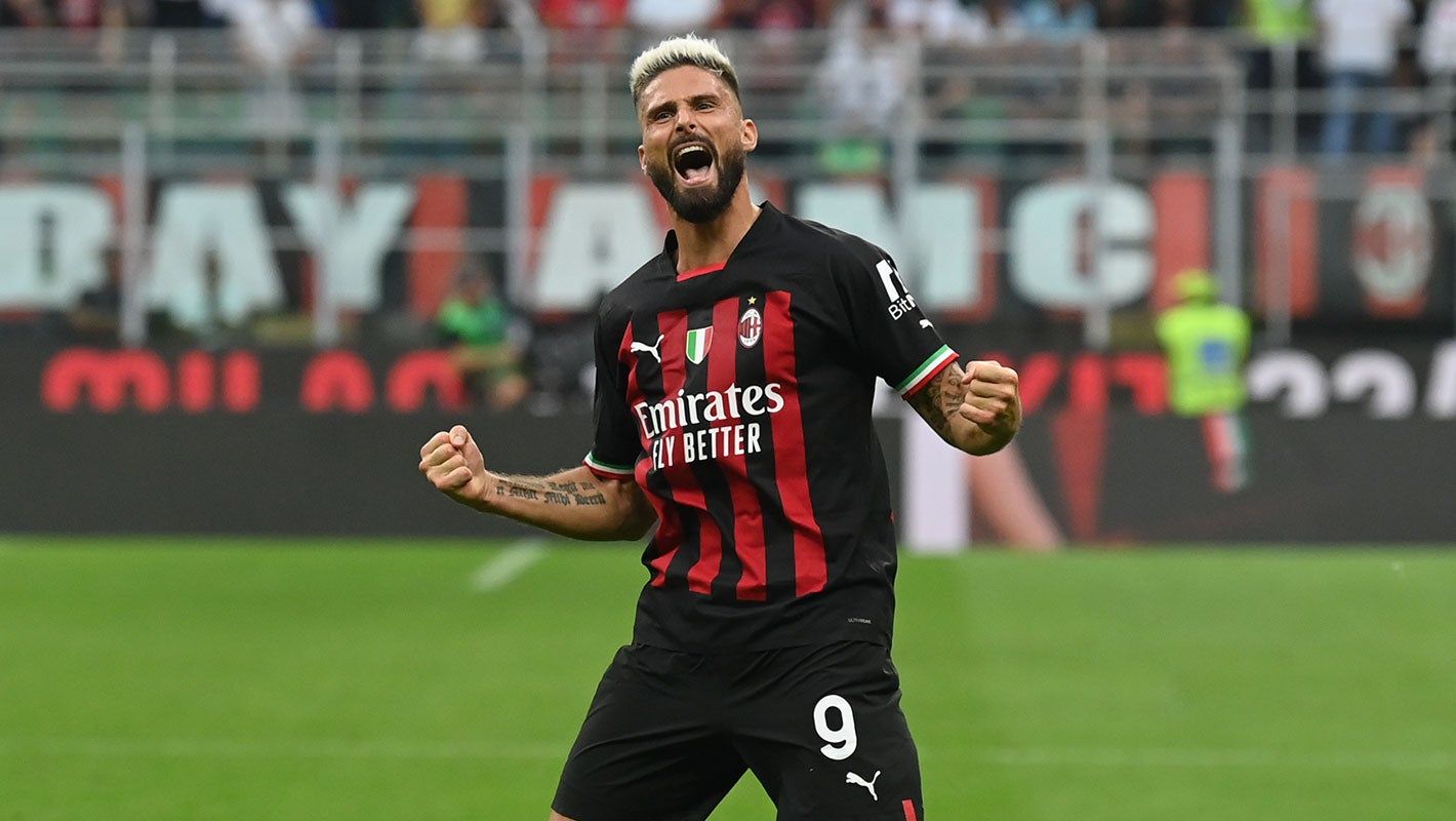 Olivier Giroud renovó con el A.C. Milan 