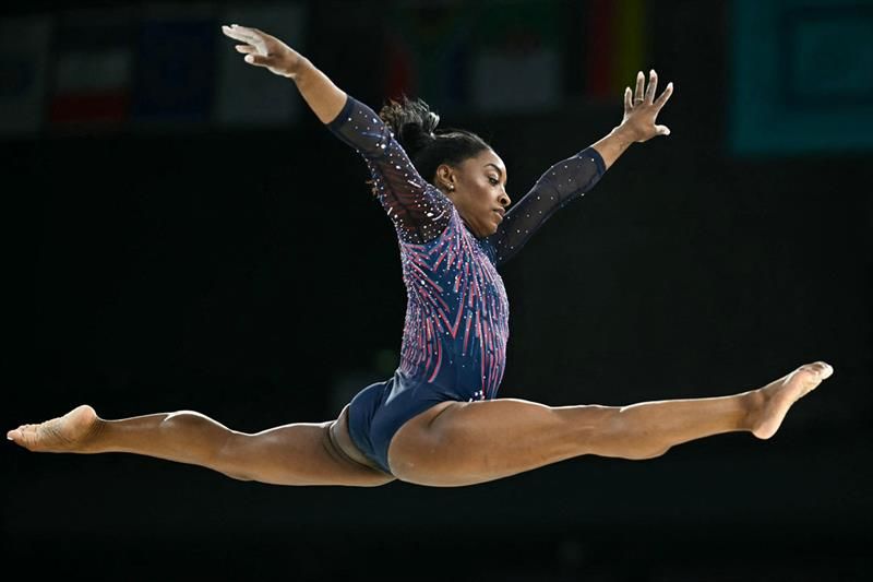 Simone Biles Wins Gold Medal in Individual All-Around Gymnastics at 2024 Olympics