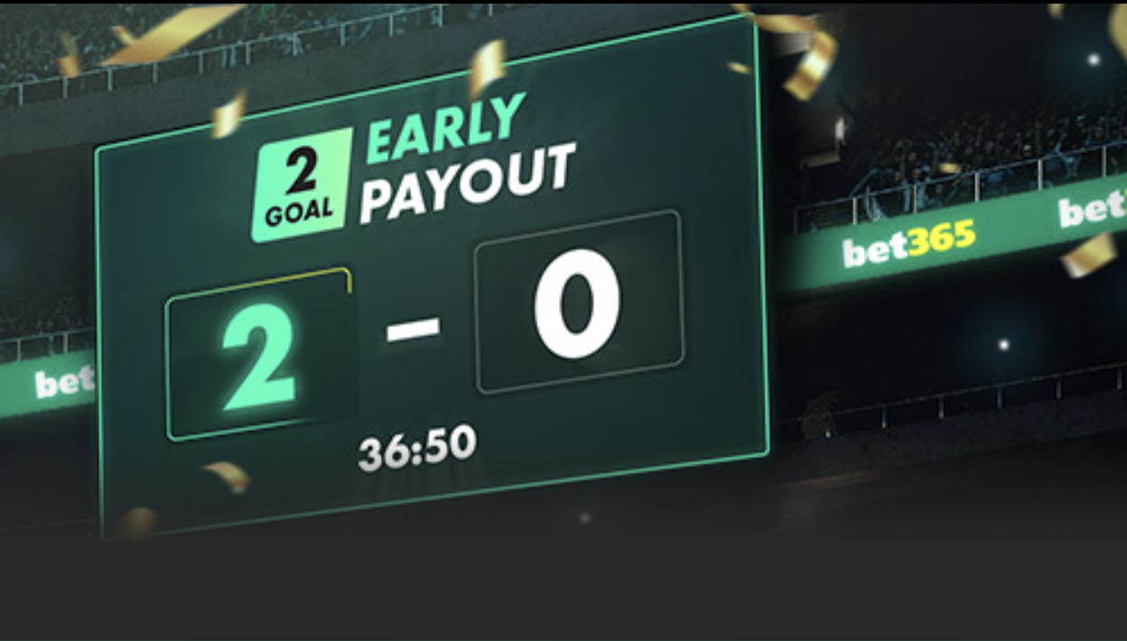 Bet365 EURO 2024 2 Goals Ahead Early Payout Offer