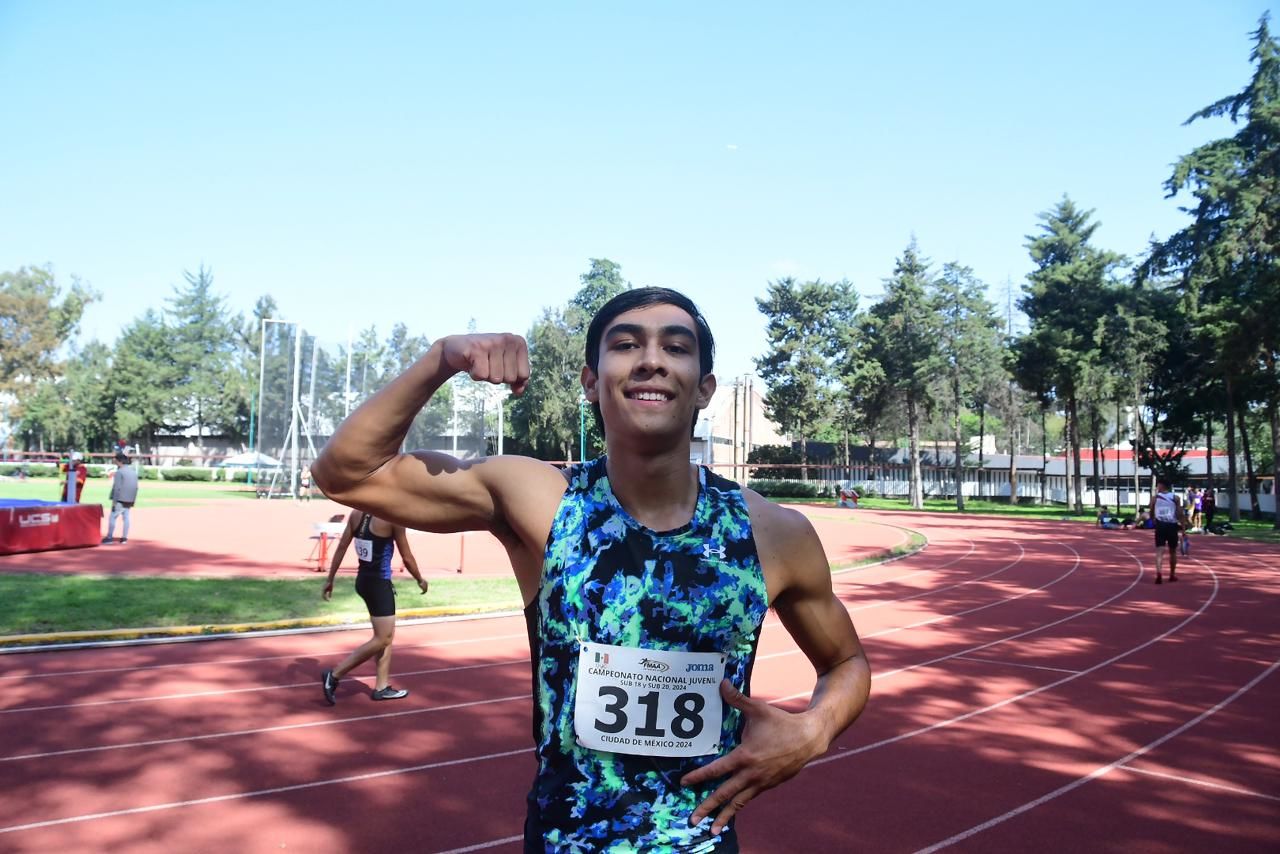 Rafael Buelna representará a México en el Mundial Juvenil de Atletismo