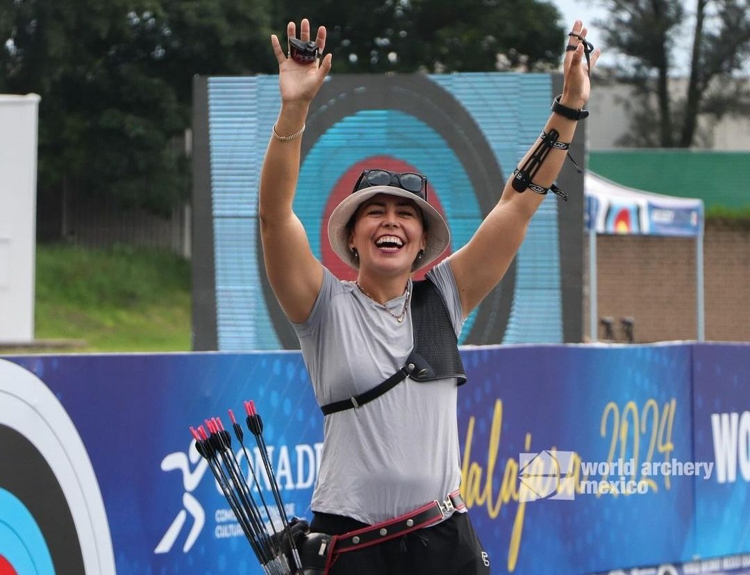 Aída Román Campeona Nacional de Tiro con Arco Recurvo