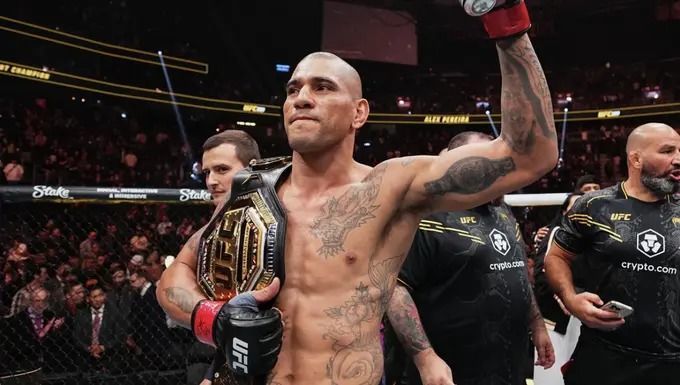 El campeón de UFC Alex Pereira, quiere volver a pelear en marzo de 2025