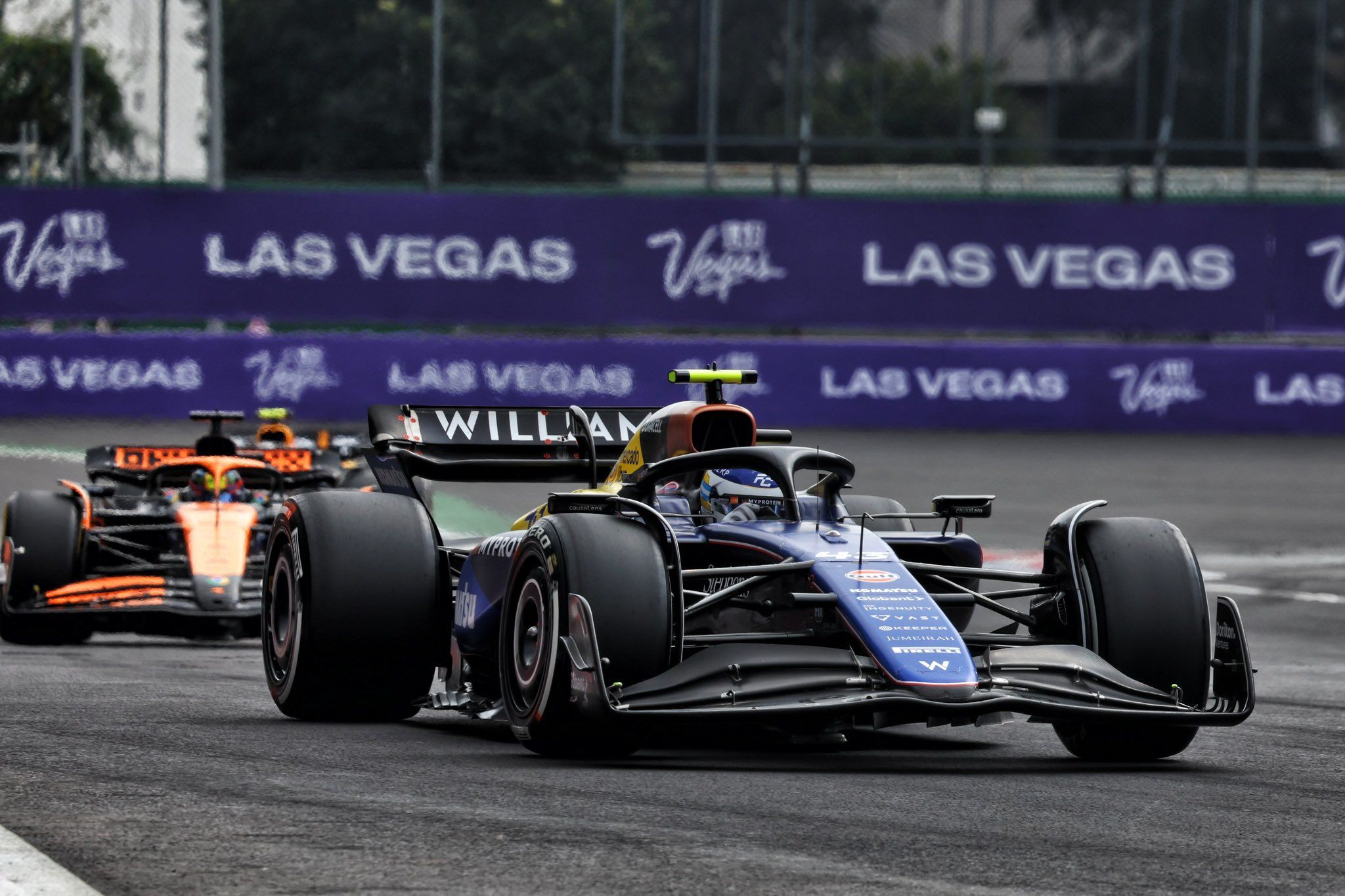 Franco Colapinto hace una buena carrera en el GP de México y termina en P12