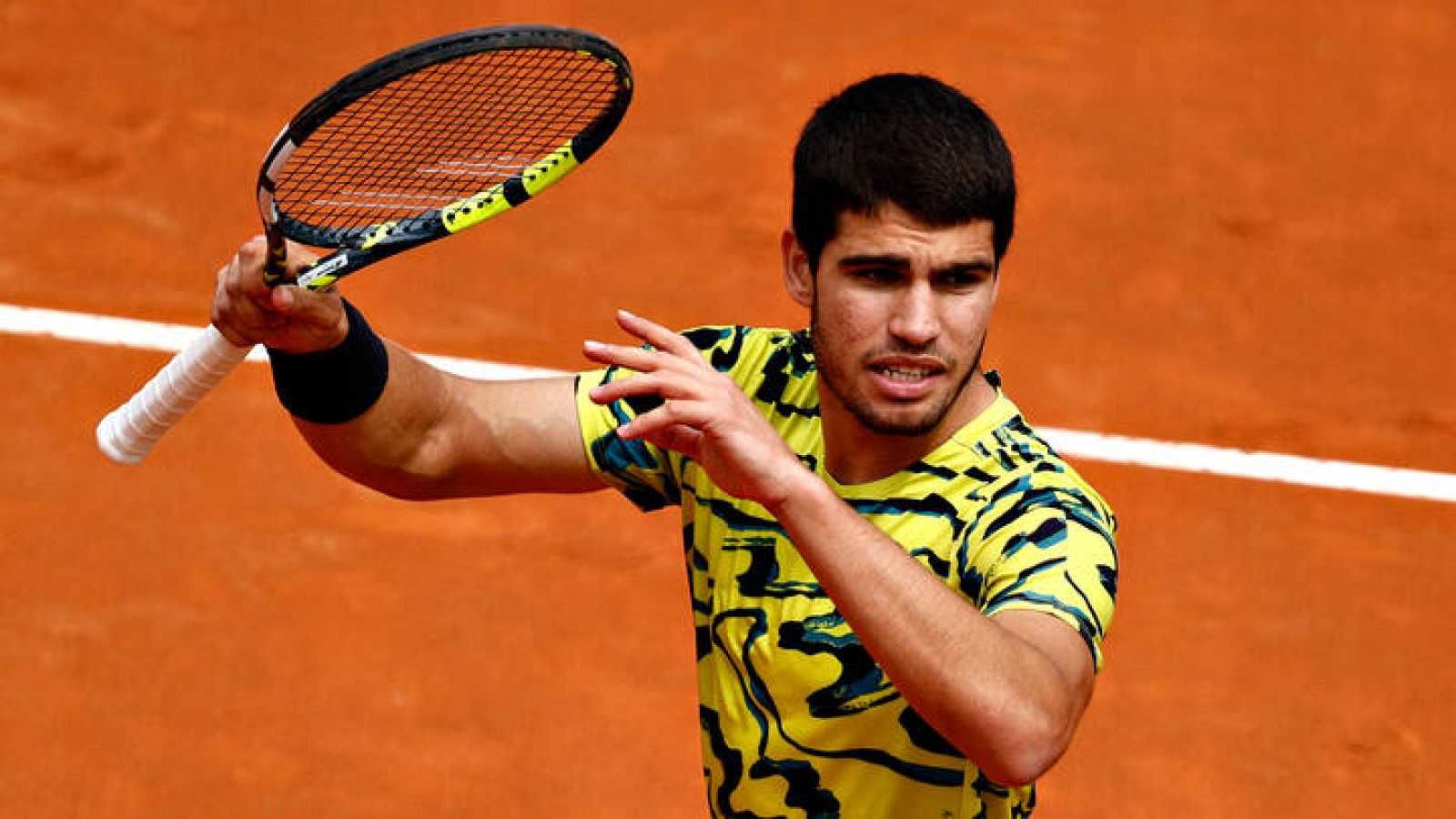 El numero uno del mundo Carlos Alcaraz quedó eliminado del Masters 1.000 de Roma 