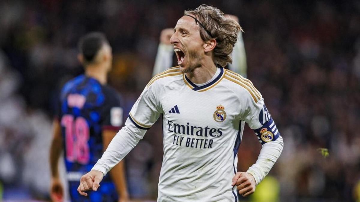 El Real Madrid amplía por una temporada el contrato con Luka Modrić