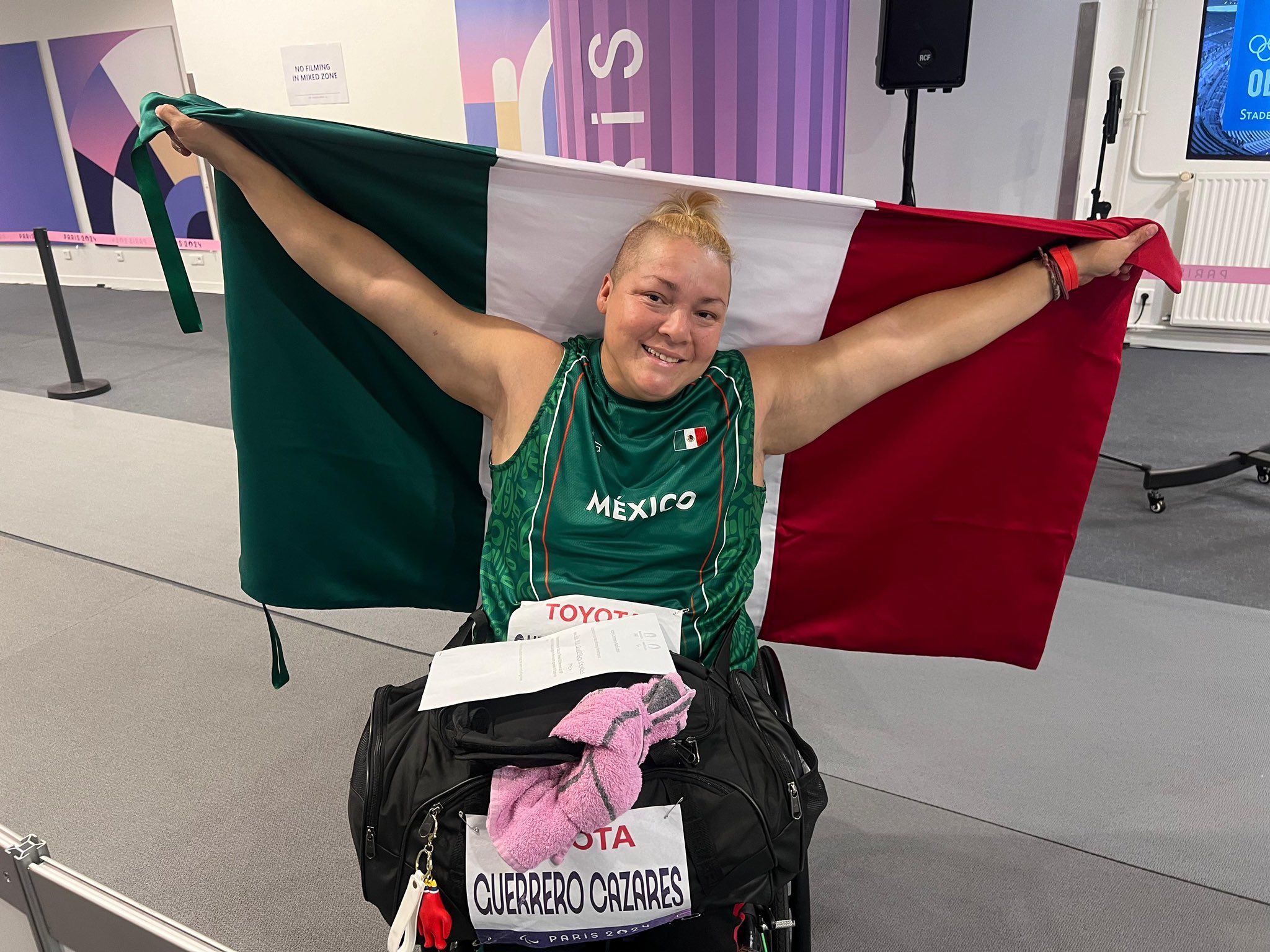 ¡Rosa María Guerrero gana bronce para México en los Paralímpicos!