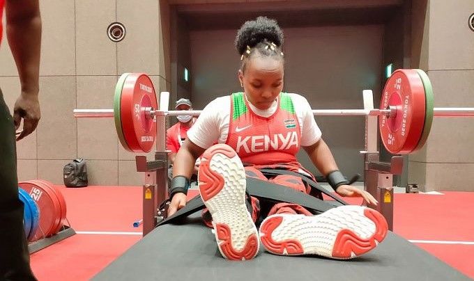 La levantadora de pesas paralímpica Hellen Wawira: &quot;Quiero ganar una medalla paralímpica para Kenia&quot;