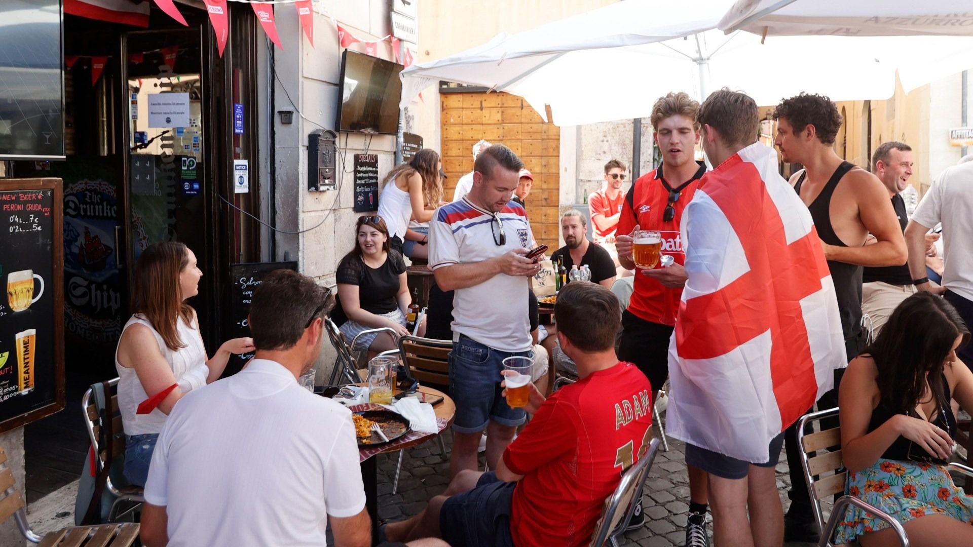 The Guardian: England And Serbia Fans Brawl In Gelsenkirchen