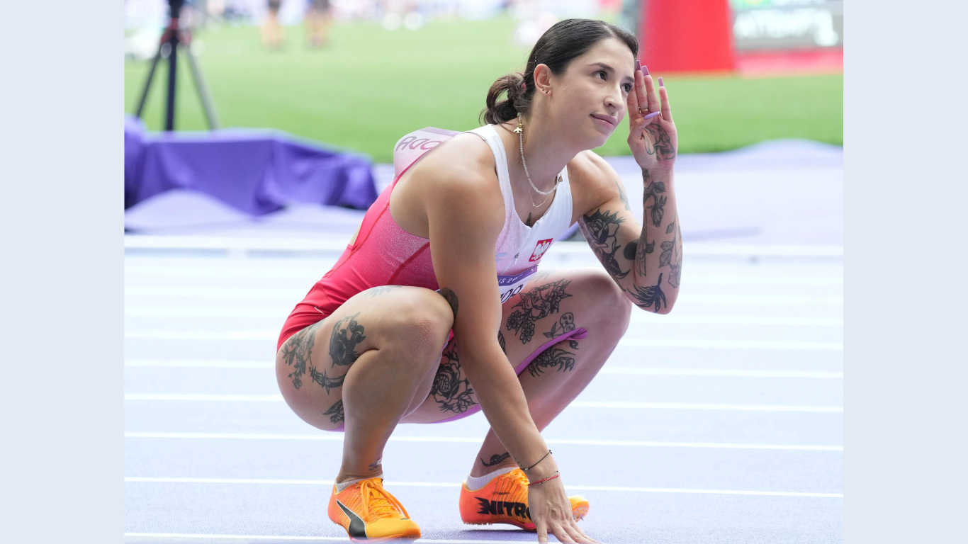 Meet Ewa Swoboda: Trending Tattooed Polish Sprinter and Her Viral Salute at The Camera Before The Women's 100m at Paris Olympics