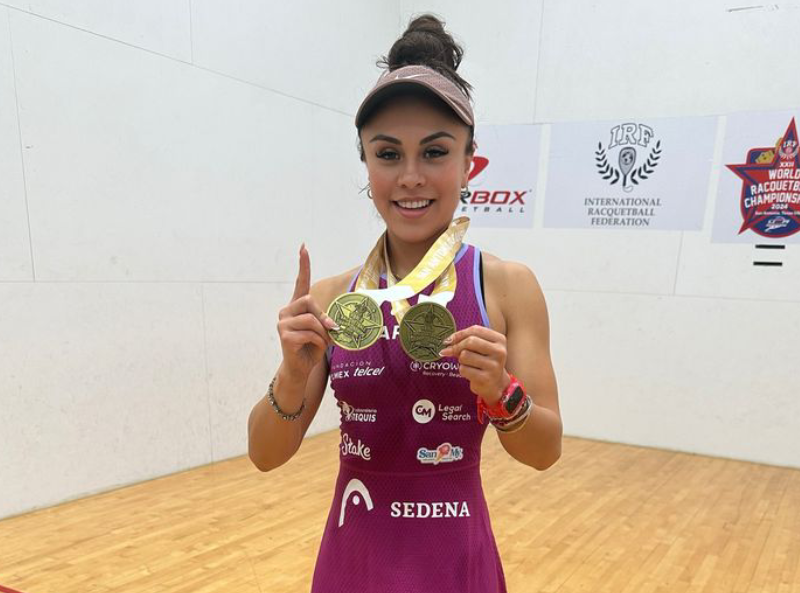 México es campeón en el Mundial de Racquetbol