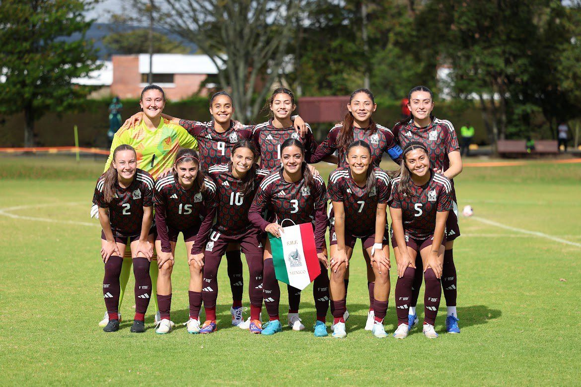 La Selección Mexicana Femenil Sub-20 tuvo su primer partido de preparación en Colombia