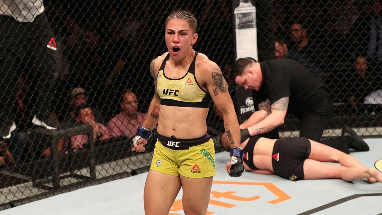 La excampeona de la UFC Jessica Andrade acusa a su antiguo entrenador de robarle 2 millones de dólares