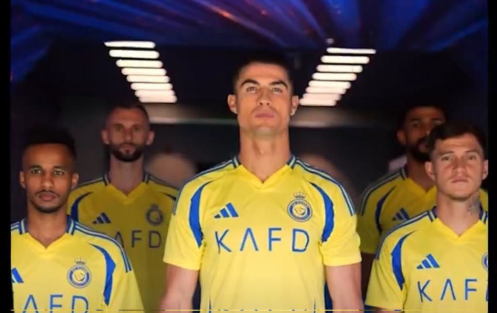 Cristiano Ronaldo Featured in Al-Nassr’s New Home Kit Presentation