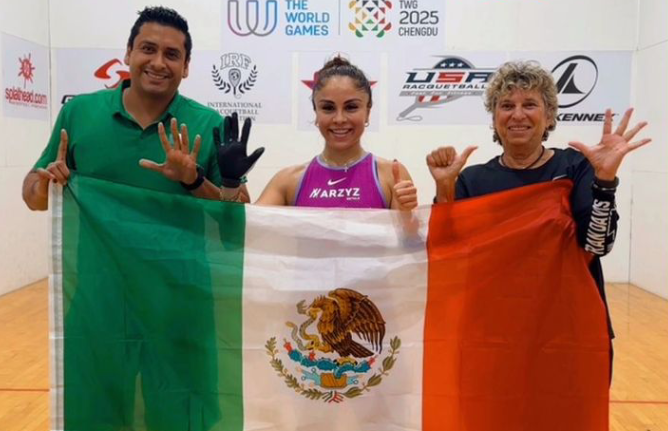 ¡Paola Longoria campeona mundial de Racquetbol!