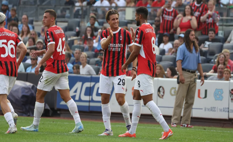 El AC Milan juega ante el Real Madrid desde Chicago 