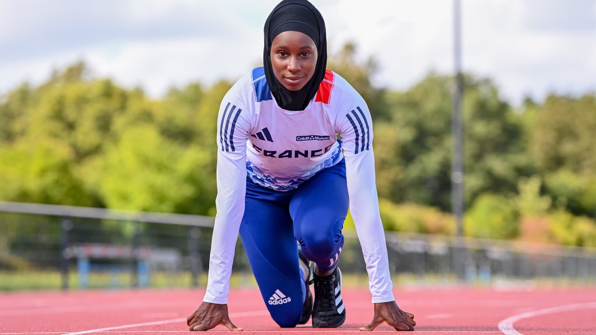 French Runner Banned From Olympic Opening Ceremony For Wearing Hijab