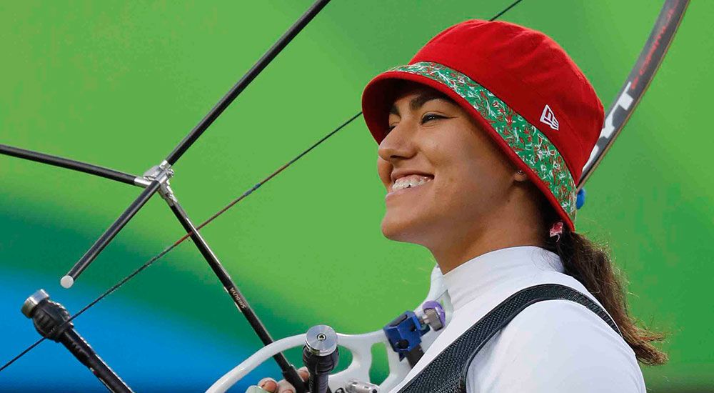 La reina del tiro con arco en México: Alejandra Valencia