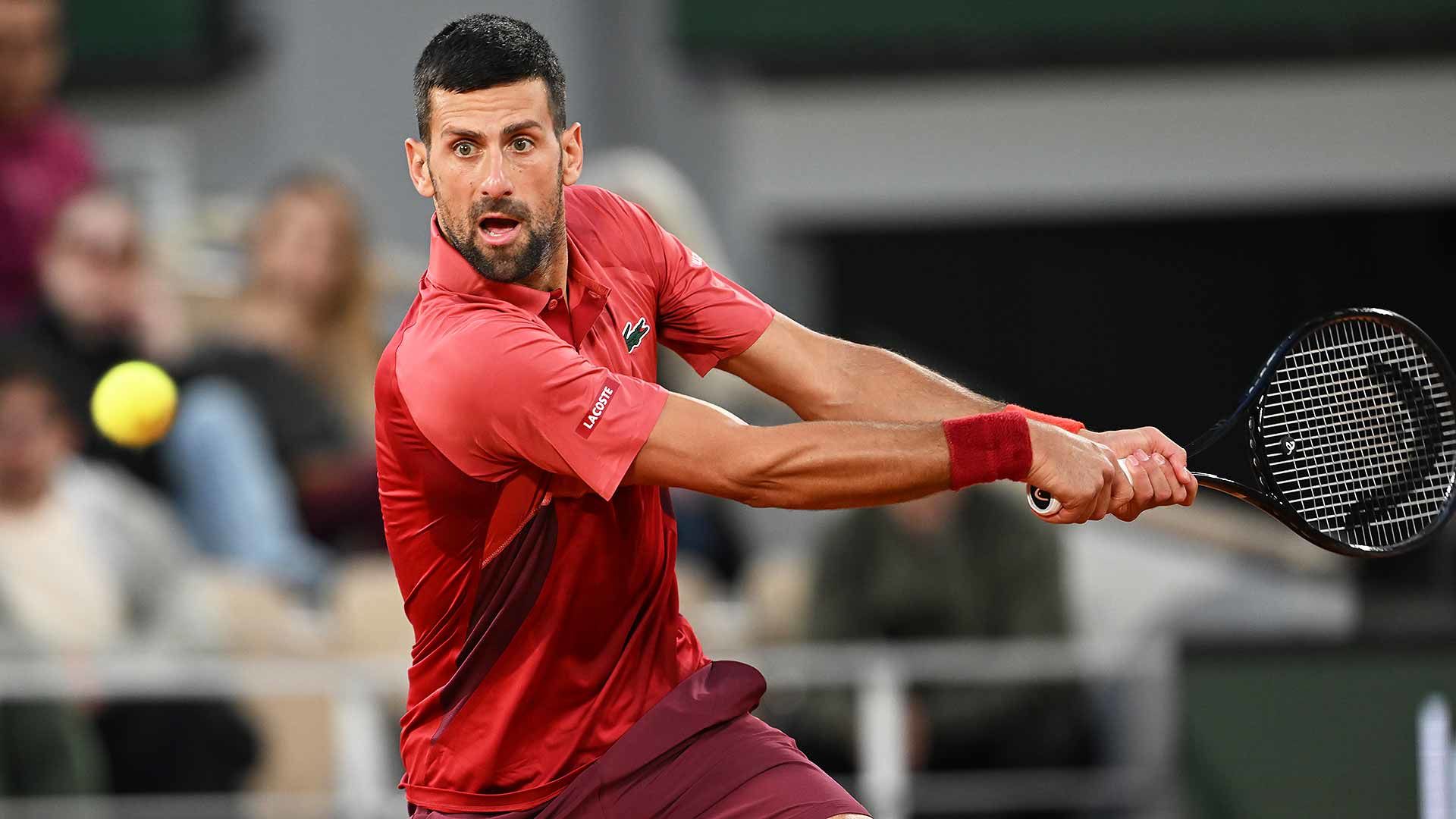 Novak Djokovic se retira de Roland Garros